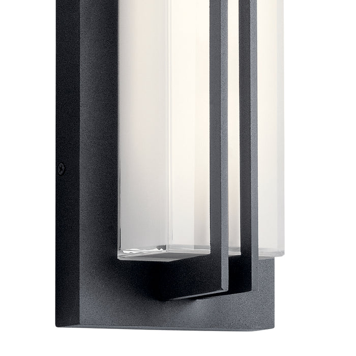 Myhouse Lighting Kichler - 49297BKTLED - LED Outdoor Wall Mount - Manhattan - Textured Black