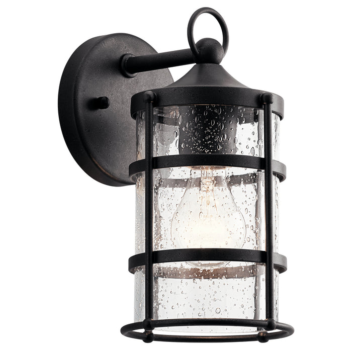 Myhouse Lighting Kichler - 49960AVI - One Light Outdoor Wall Mount - Mill Lane - Anvil Iron