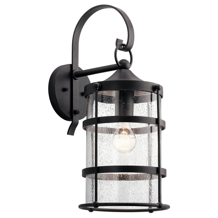 Myhouse Lighting Kichler - 49962AVI - One Light Outdoor Wall Mount - Mill Lane - Anvil Iron