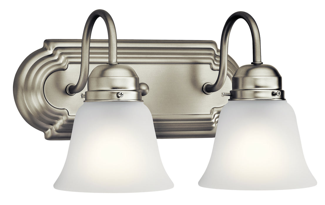 Myhouse Lighting Kichler - 5336NIS - Two Light Bath - No Family - Brushed Nickel