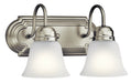 Myhouse Lighting Kichler - 5336NIS - Two Light Bath - No Family - Brushed Nickel