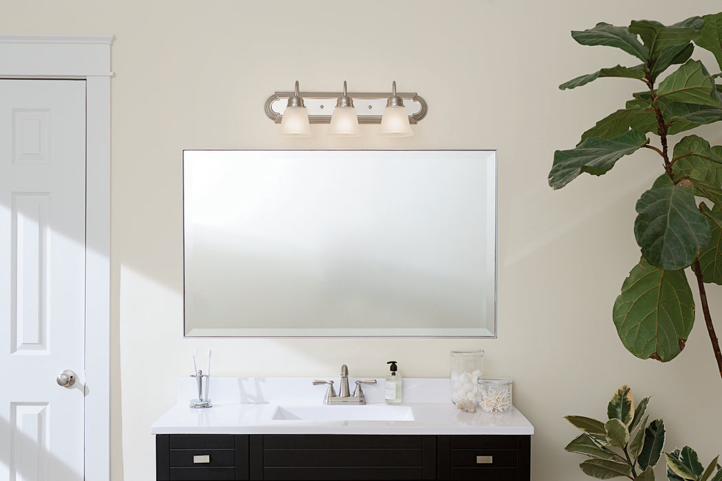 Myhouse Lighting Kichler - 5337NIS - Three Light Bath - No Family - Brushed Nickel