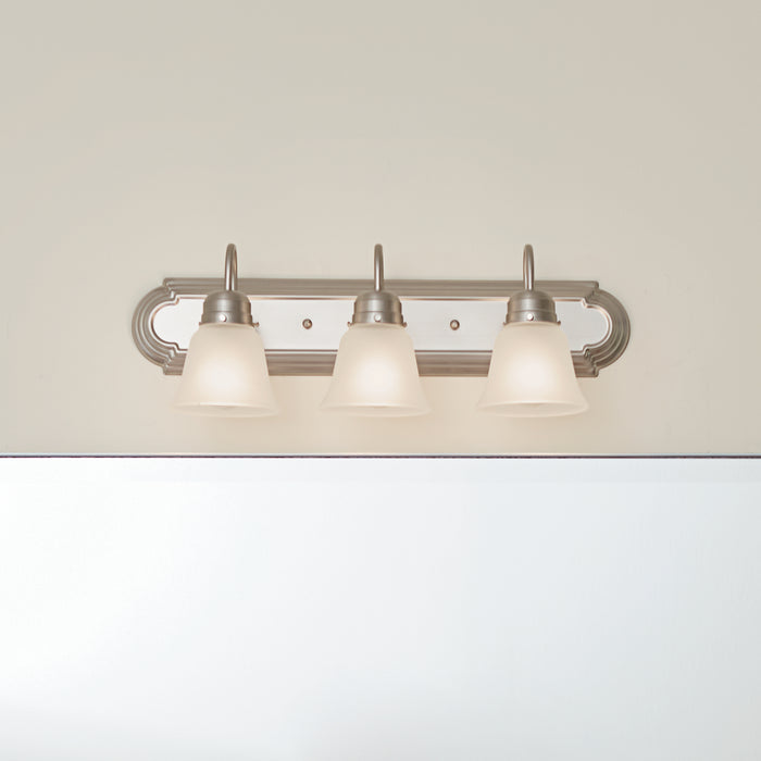 Myhouse Lighting Kichler - 5337NIS - Three Light Bath - No Family - Brushed Nickel