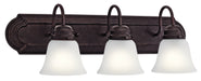 Myhouse Lighting Kichler - 5337TZS - Three Light Bath - No Family - Tannery Bronze