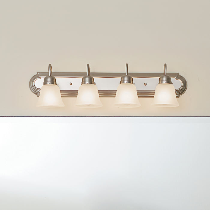 Myhouse Lighting Kichler - 5338NIS - Four Light Bath - No Family - Brushed Nickel