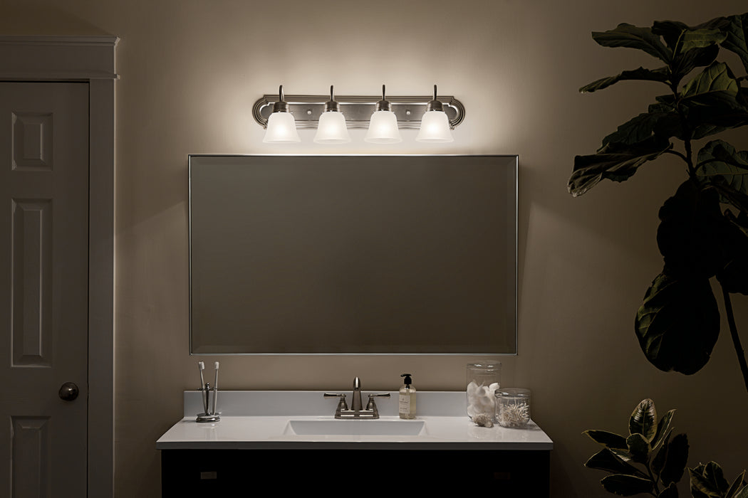 Myhouse Lighting Kichler - 5338NIS - Four Light Bath - No Family - Brushed Nickel