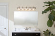 Myhouse Lighting Kichler - 5339NIS - Five Light Bath - No Family - Brushed Nickel