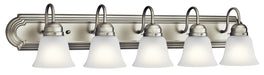 Myhouse Lighting Kichler - 5339NIS - Five Light Bath - No Family - Brushed Nickel