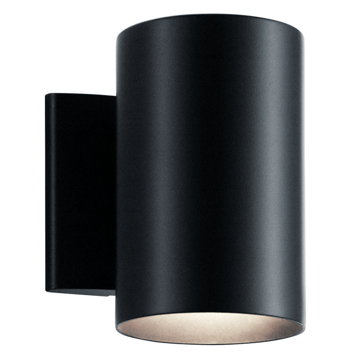 Myhouse Lighting Kichler - 9234BK - One Light Outdoor Wall Mount - No Family - Black