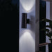 Myhouse Lighting Kichler - 9246BK - Two Light Outdoor Wall Mount - No Family - Black
