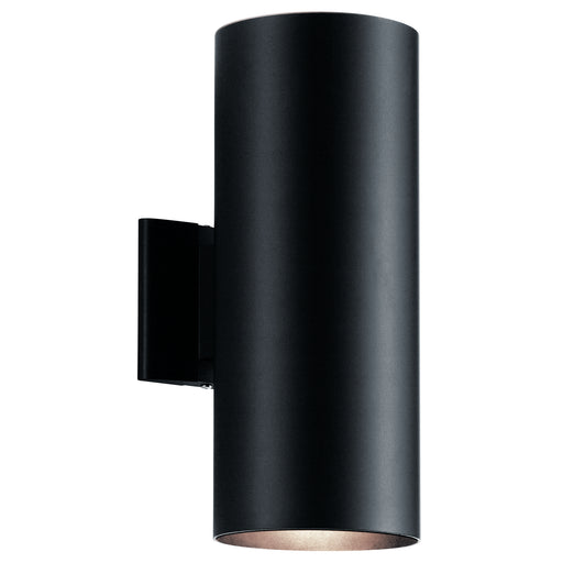 Myhouse Lighting Kichler - 9246BK - Two Light Outdoor Wall Mount - No Family - Black