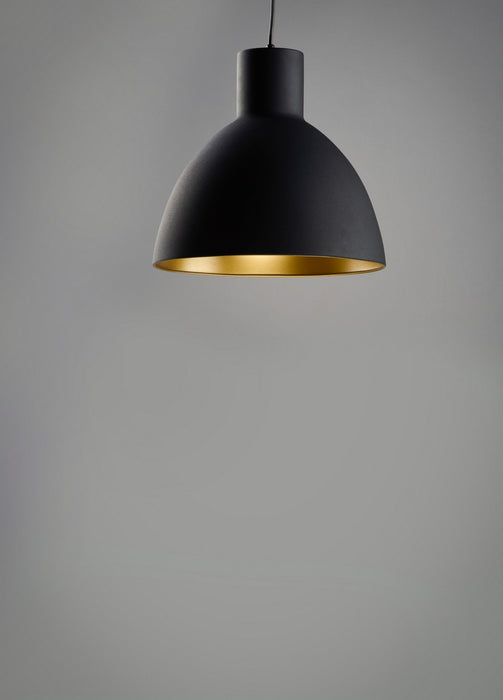 Myhouse Lighting Maxim - 11022BKGLD - One Light Pendant - Cora - Black / Gold