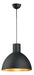 Myhouse Lighting Maxim - 11026BKGLD - One Light Pendant - Cora - Black / Gold