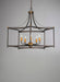 Myhouse Lighting Maxim - 13595OIAB - Five Light Pendant - Wellington - Oil Rubbed Bronze / Antique Brass