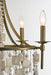 Myhouse Lighting Maxim - 14425CZGS - Five Light Chandelier - Cebu - Capiz / Gold Silver