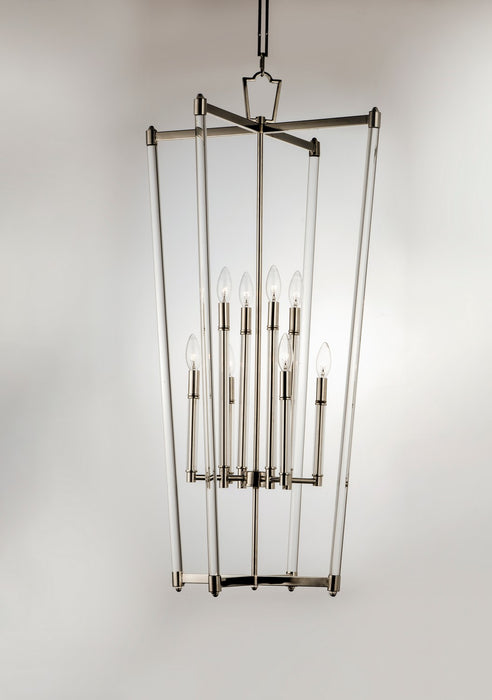 Myhouse Lighting Maxim - 16102CLPN - Eight Light Pendant - Lucent - Polished Nickel