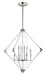 Myhouse Lighting Maxim - 16106CLPN - Eight Light Pendant - Lucent - Polished Nickel