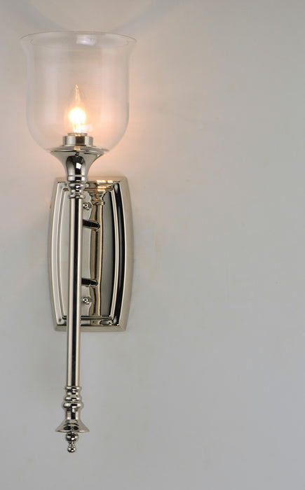 Myhouse Lighting Maxim - 20479CLPN - One Light Wall Sconce - Centennial - Polished Nickel