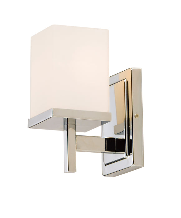 Myhouse Lighting Maxim - 2151SWPC - One Light Bath Vanity - Tetra - Polished Chrome