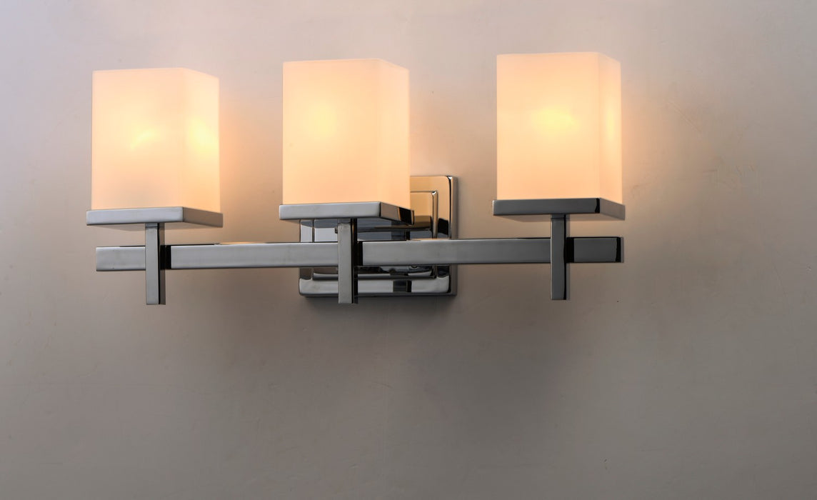 Myhouse Lighting Maxim - 2153SWPC - Three Light Bath Vanity - Tetra - Polished Chrome