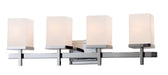 Myhouse Lighting Maxim - 2154SWPC - Four Light Bath Vanity - Tetra - Polished Chrome