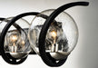 Myhouse Lighting Maxim - 35106CDBKPN - Three Light Bath Vanity - Curlicue - Black / Polished Nickel