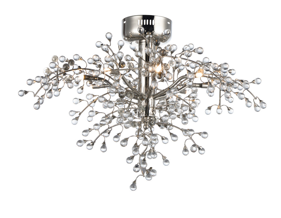 Myhouse Lighting Maxim - 38502CLPN - LED Semi-Flush Mount - Cluster - Polished Nickel