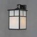 Myhouse Lighting Maxim - 4053WTBK - One Light Outdoor Wall Lantern - Coldwater - Black