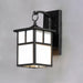 Myhouse Lighting Maxim - 4054WTBK - One Light Outdoor Wall Lantern - Coldwater - Black