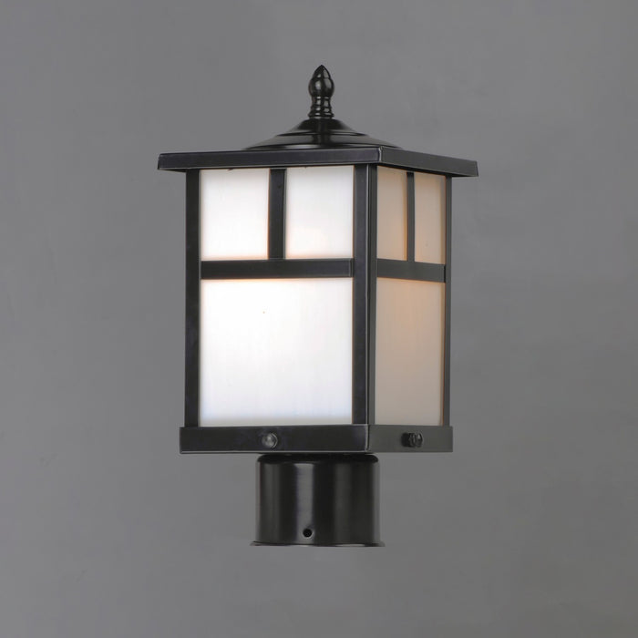 Myhouse Lighting Maxim - 4055WTBK - One Light Outdoor Pole/Post Lantern - Coldwater - Black