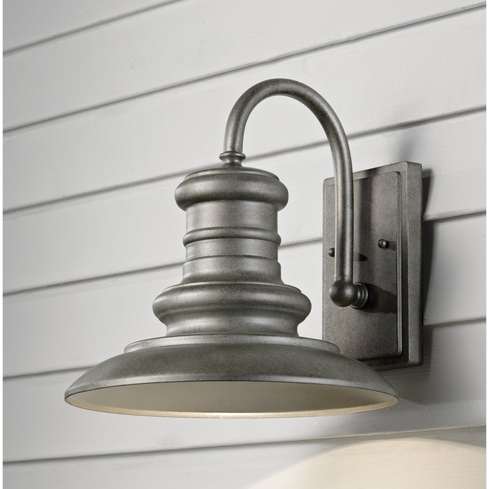 Myhouse Lighting Generation Lighting - OL8601TRD-L1 - LED Outdoor Wall Sconce - Redding Station - Tarnished Silver