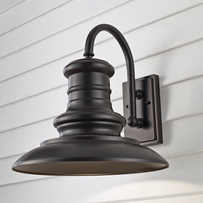 Myhouse Lighting Generation Lighting - OL9004RSZ-L1 - LED Outdoor Wall Sconce - Redding Station - Restoration Bronze