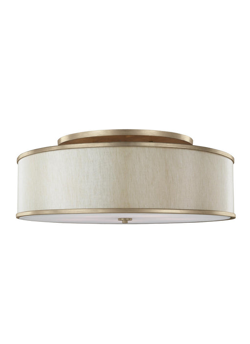 Myhouse Lighting Visual Comfort Studio - SF340SG - Five Light Semi-Flush Mount - Lennon - Sunset Gold