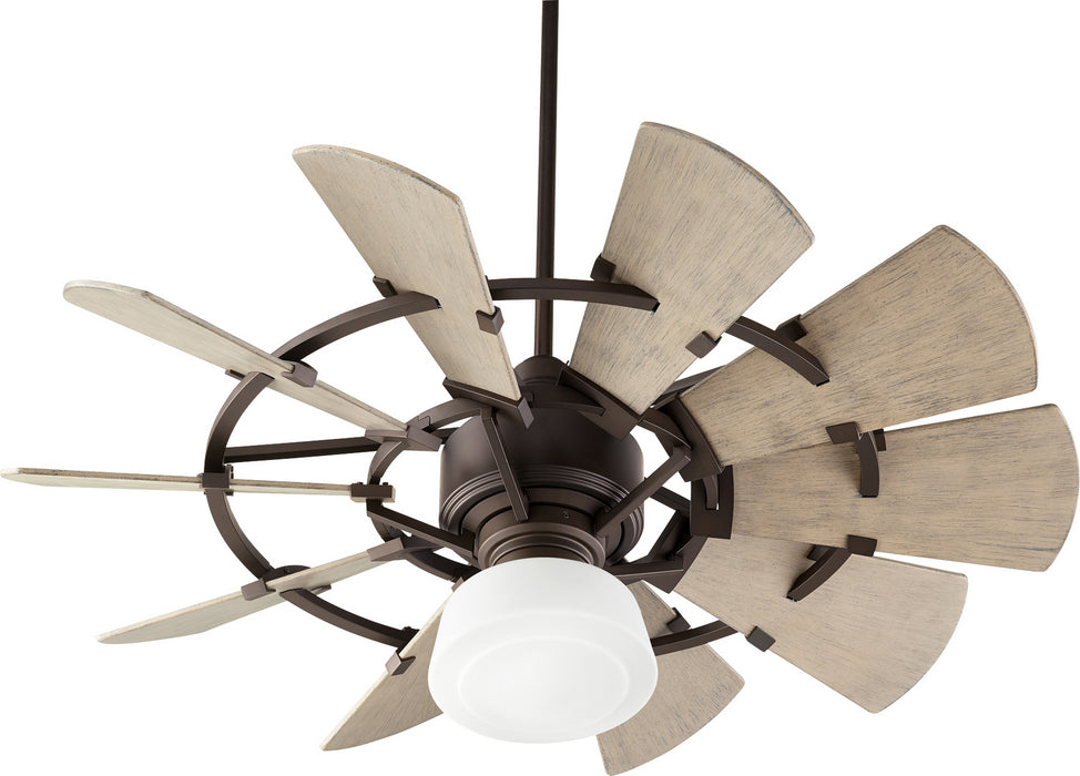 Myhouse Lighting Quorum - 194410-86 - 44"Patio Fan - Windmill - Oiled Bronze