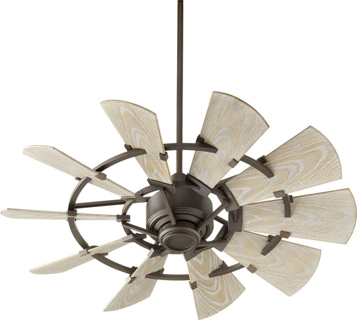 Myhouse Lighting Quorum - 194410-86 - 44"Patio Fan - Windmill - Oiled Bronze