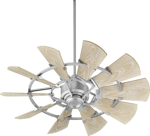 Myhouse Lighting Quorum - 194410-9 - 44"Patio Fan - Windmill - Galvanized