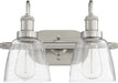 Myhouse Lighting Quorum - 508-2-65 - Two Light Vanity - 508 Vanities - Satin Nickel