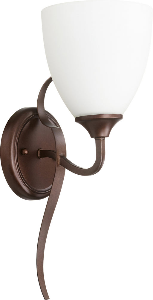 Myhouse Lighting Quorum - 5427-1-86 - One Light Wall Mount - Jardin - Oiled Bronze