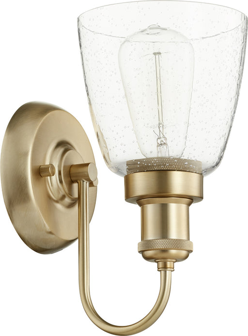 Myhouse Lighting Quorum - 548-1-80 - One Light Wall Mount - 548 Wall Mounts - Aged Brass