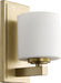 Myhouse Lighting Quorum - 5669-1-80 - One Light Wall Mount - 5669 Cylinder Lighting Series - Aged Brass