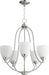 Myhouse Lighting Quorum - 6069-5-65 - Five Light Chandelier - Barkley - Satin Nickel