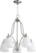 Myhouse Lighting Quorum - 6369-5-65 - Five Light Chandelier - Barkley - Satin Nickel