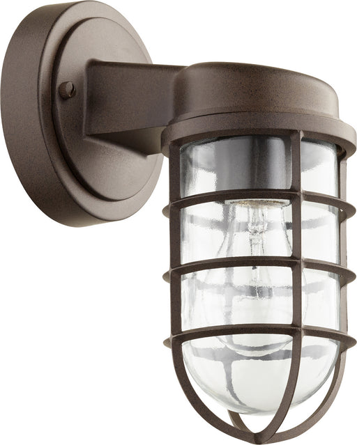 Myhouse Lighting Quorum - 701-86 - One Light Wall Mount - Belfour - Oiled Bronze