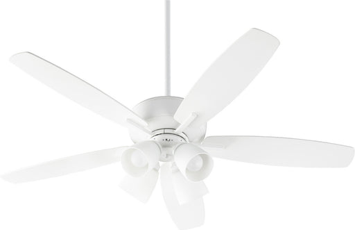 Myhouse Lighting Quorum - 70525-408 - 52"Ceiling Fan - Breeze - Studio White