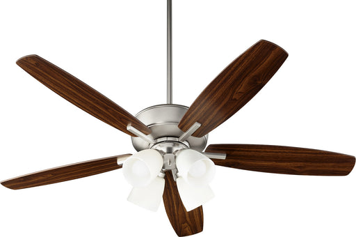 Myhouse Lighting Quorum - 70525-465 - 52"Ceiling Fan - Breeze - Satin Nickel