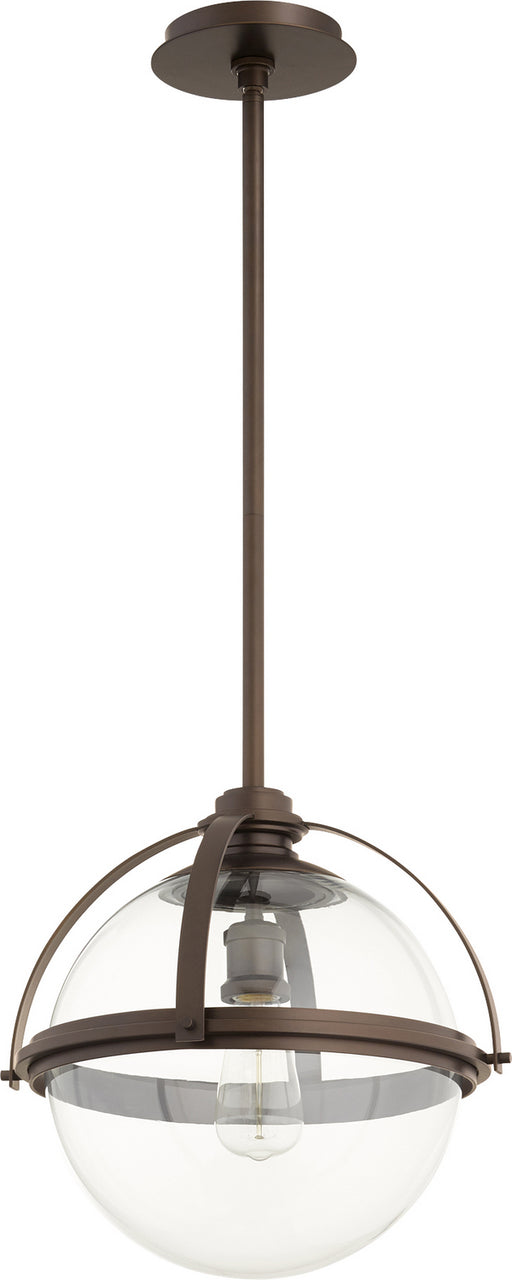 Myhouse Lighting Quorum - 88-15-86 - One Light Pendant - Meridian Globe Pendants - Oiled Bronze