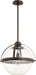 Myhouse Lighting Quorum - 88-20-86 - One Light Pendant - Meridian Globe Pendants - Oiled Bronze