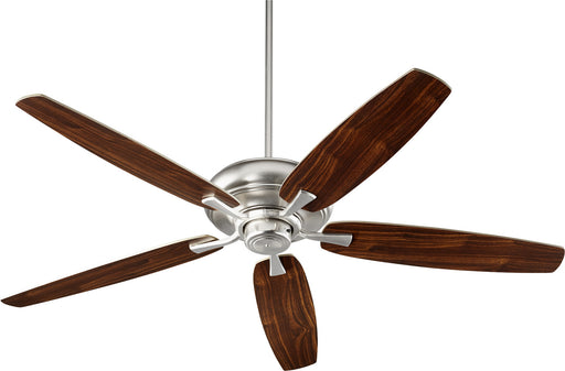 Myhouse Lighting Quorum - 90565-65 - 56"Ceiling Fan - Apex - Satin Nickel