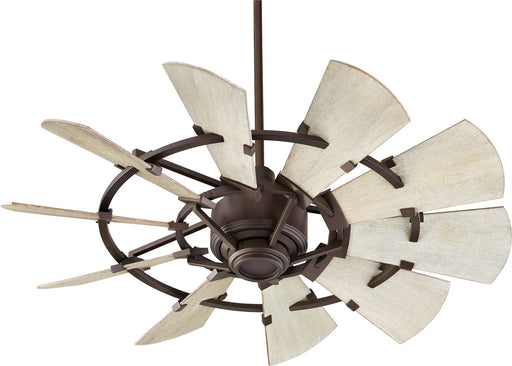 Myhouse Lighting Quorum - 94410-86 - 44"Ceiling Fan - Windmill - Oiled Bronze