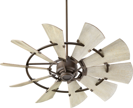 Myhouse Lighting Quorum - 95210-86 - 52"Ceiling Fan - Windmill - Oiled Bronze